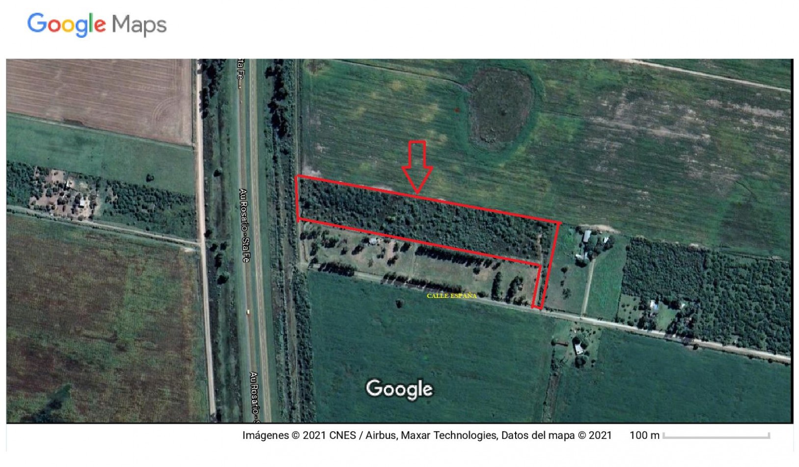 ALQUILER CAMPO 3,5 HECTAREAS, CALLE ESPAÑA ZONA AEROPUERTO, SAUCE VIEJO